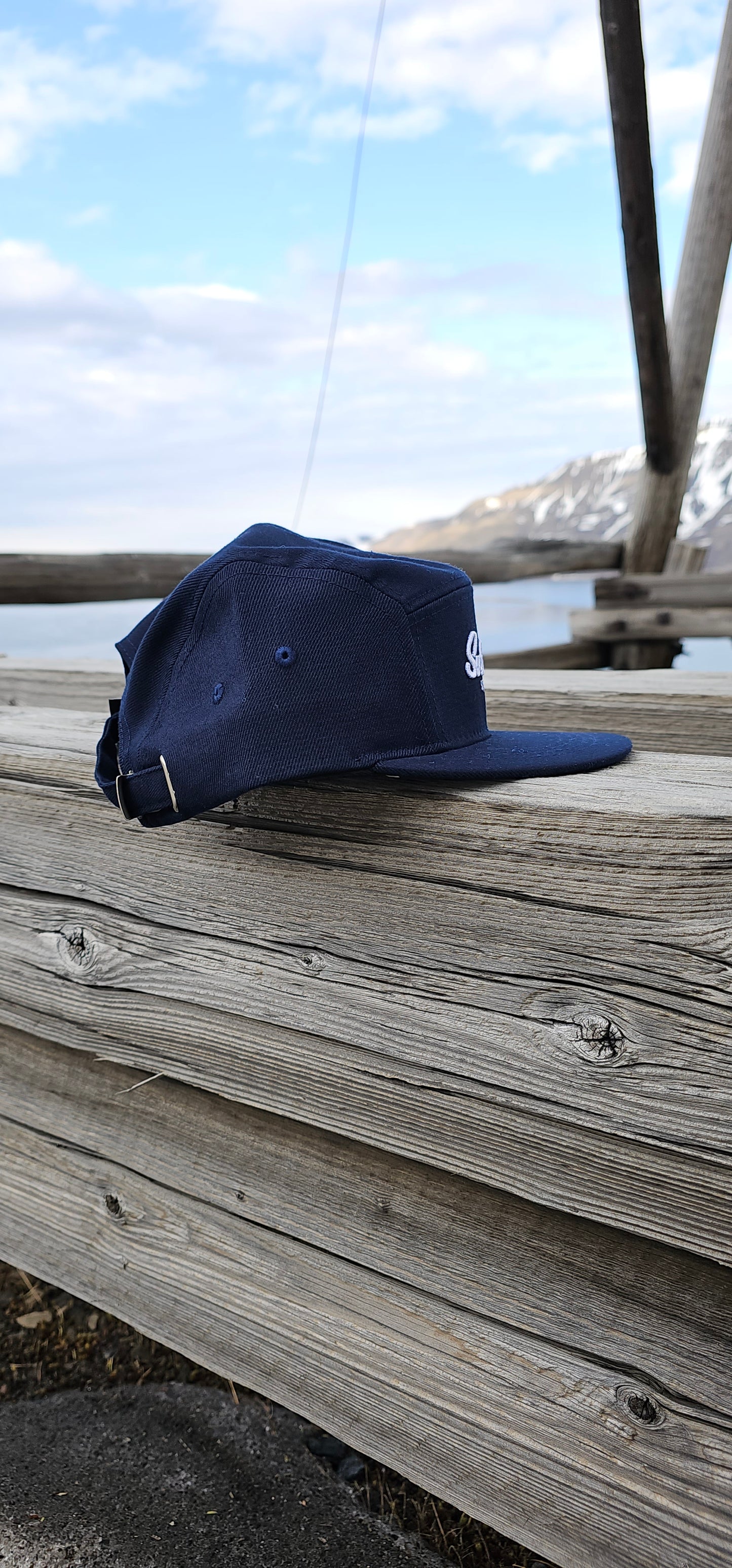 SVALBARD KIDS 5-PANEL CAP OLIVE