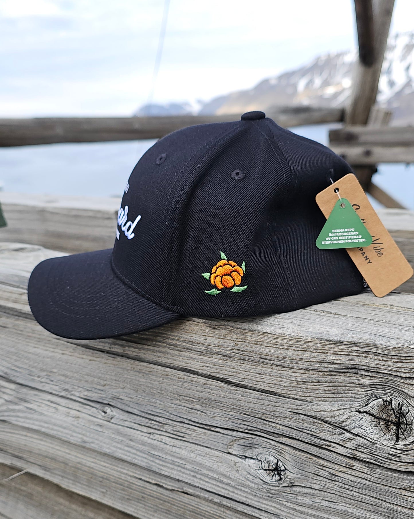 THE GREAT SVALBARD KIDS CAP HOOKED BLACK