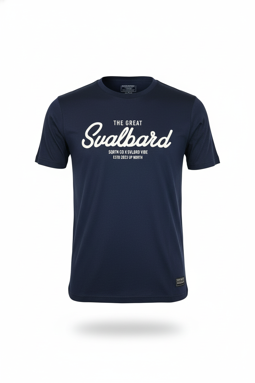 THE GREAT SVALBARD T-SHIRT NAVY