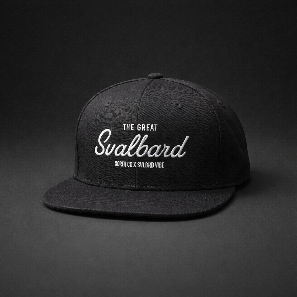 THE GREAT SVALBARD KIDS CAP BLACK