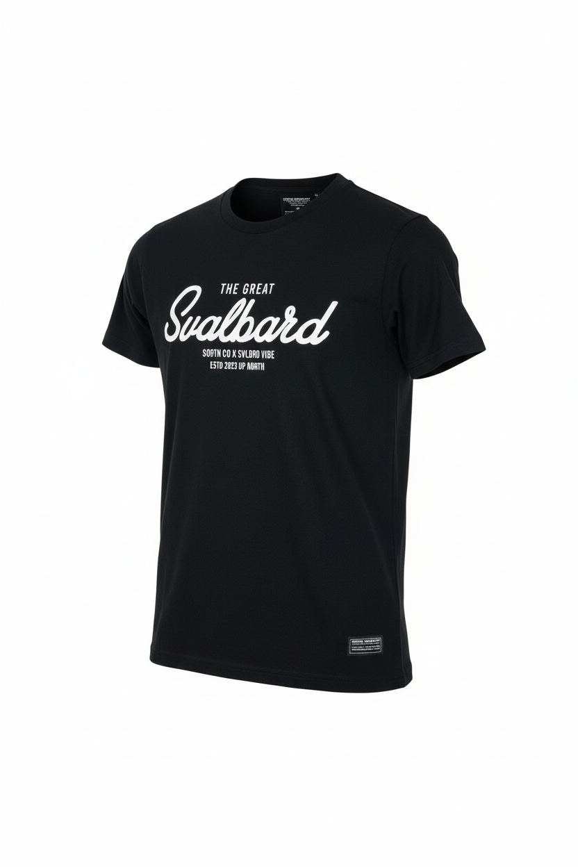 THE GREAT SVALBARD T-SHIRT BLACK