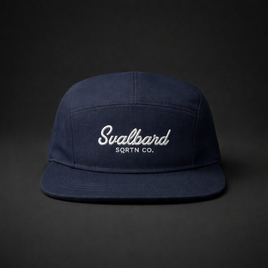 SVALBARD KIDS 5-PANEL CAP NAVY